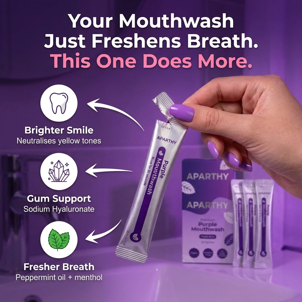 Purple Mouthwash