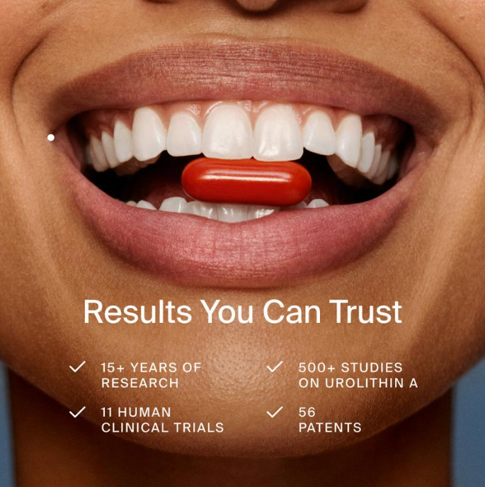 Mitopure Urolithin A Softgels