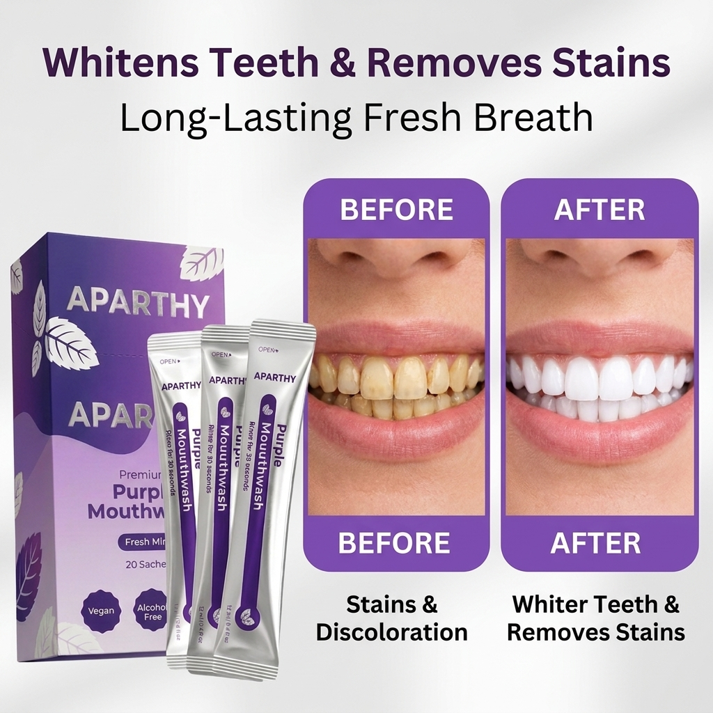 Purple Mouthwash