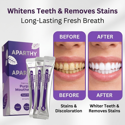 Purple Mouthwash