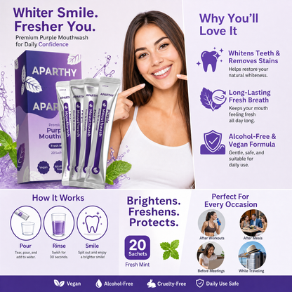 Purple Mouthwash