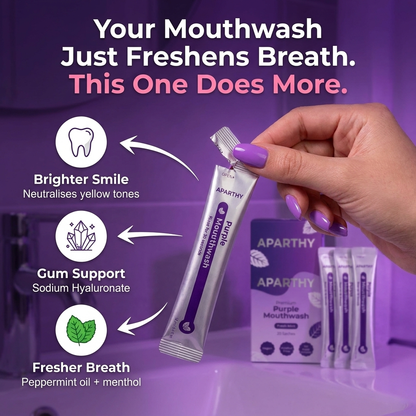 Purple Mouthwash